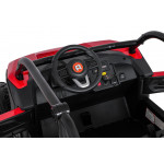 Elektrická Bugina - Racing Road 2000 - červená